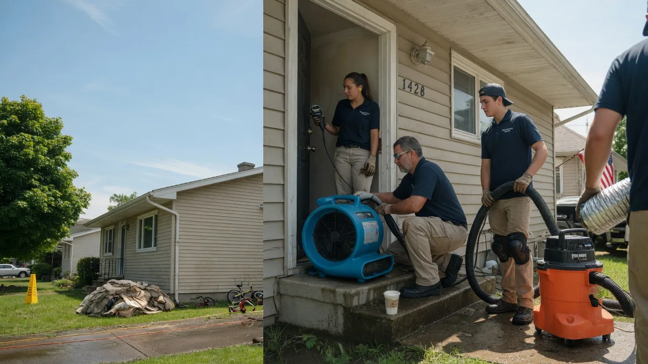 Water Damage Restoration in Wilmington, OH near me